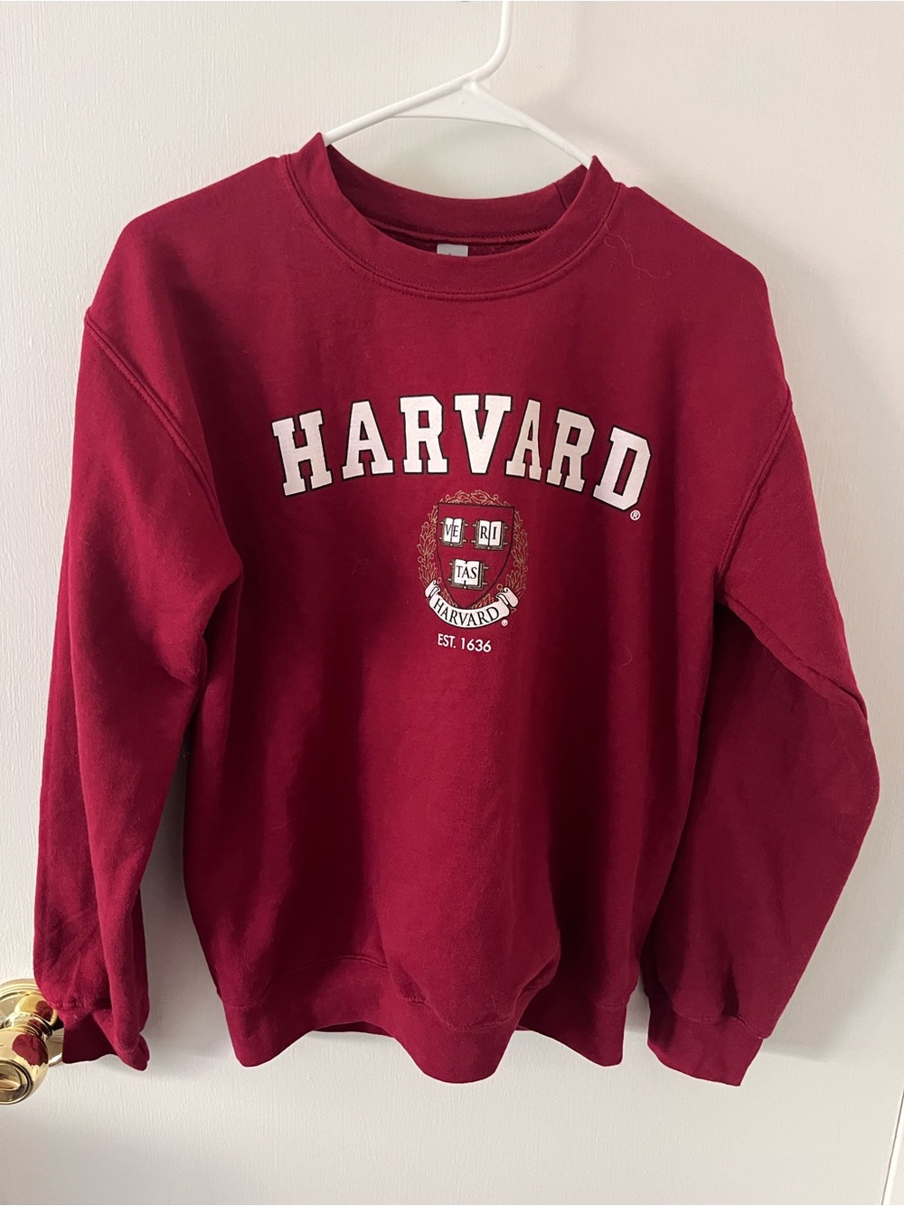 Harvard Crewneck Sweatshirt Unisex Size Small University Merchandise